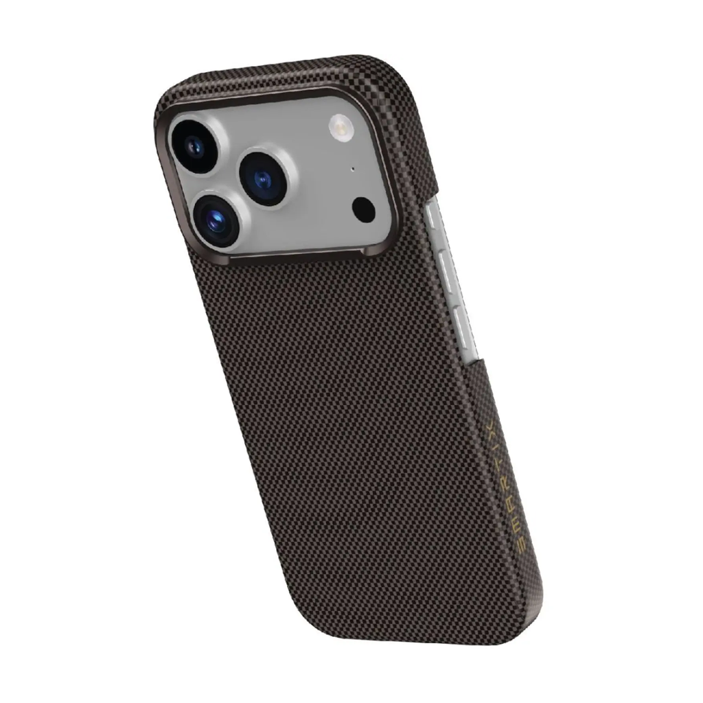 Smartix Ultraguard Designer Case for iPhone 17 Pro/Pro Max - Brown Smartix Ultraguard Designer Case for iPhone 17 Pro/Pro Max - Brown