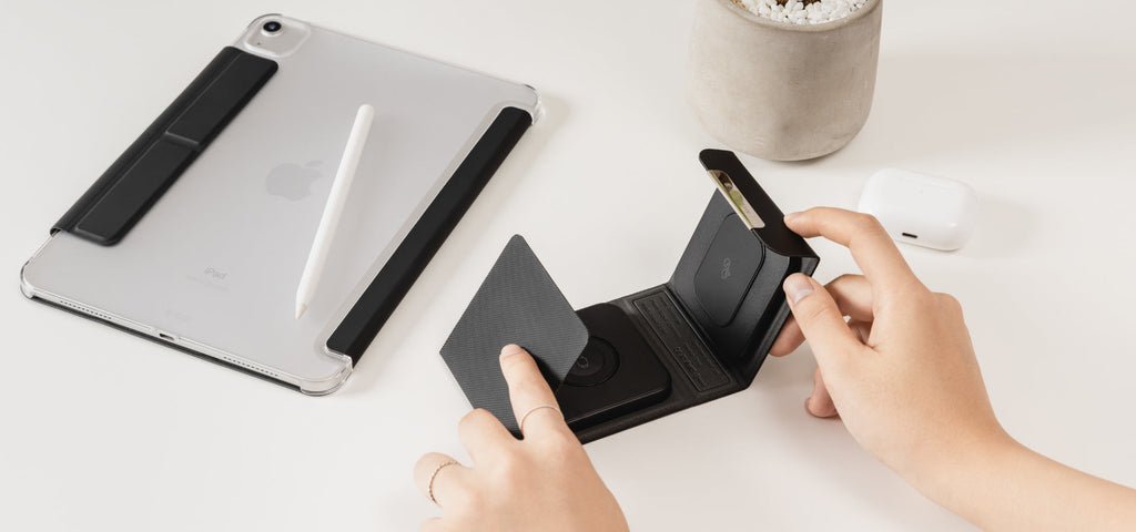 SwitchEasy Trio Charge Portable 3-in-1 Wireless Charger SwitchEasy Trio Charge Portable 3-in-1 Wireless Charger