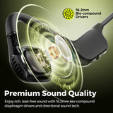 SOUNDPEATS RUNFREE LITE 2 OPEN EAR AIR CONDUCTION  BLACK