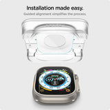 Spigen Apple Watch Ultra 3/2/1 (49mm) Glass Glas.tR EZ Fit (2P)