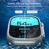 Spigen Apple Watch Ultra 3/2/1 (49mm) Glass Glas.tR EZ Fit (2P)