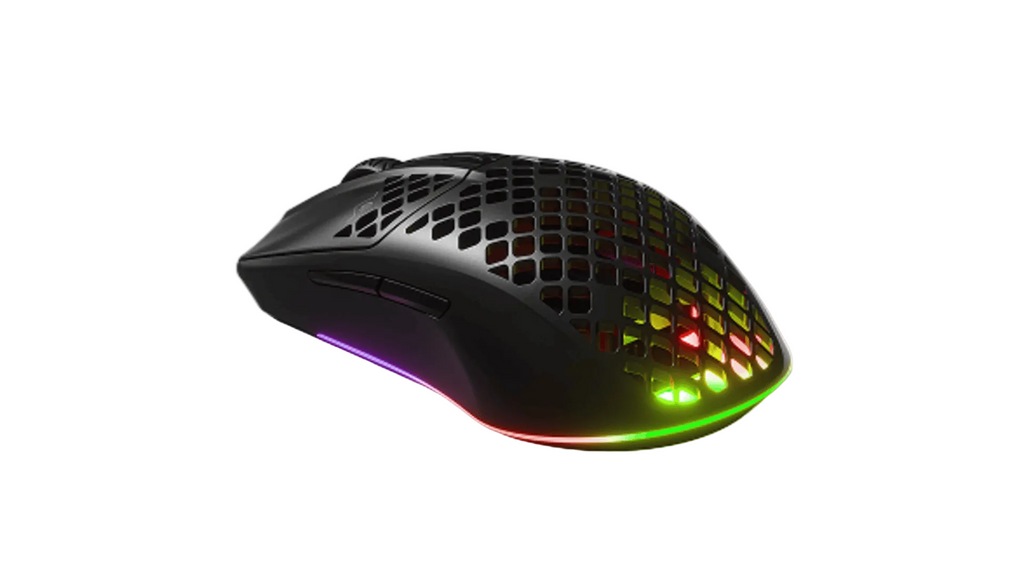 SteelSeries Aerox 3 Wireless Mouse / Ghost Light Weight CPI Censor - Black SteelSeries Aerox 3 Wireless Mouse / Ghost Light Weight CPI Censor - Black