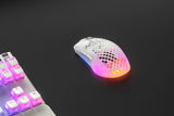 SteelSeries Aerox 3 Wireless Mouse / Ghost Light Weight CPI Censor -White