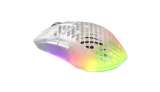 SteelSeries Aerox 3 Wireless Mouse / Ghost Light Weight CPI Censor -White