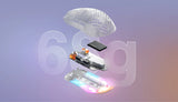 SteelSeries Aerox 3 Wireless Mouse / Ghost Light Weight CPI Censor -White