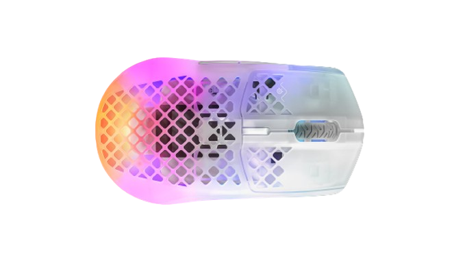 SteelSeries Aerox 3 Wireless Mouse / Ghost Light Weight CPI Censor -White SteelSeries Aerox 3 Wireless Mouse / Ghost Light Weight CPI Censor -White