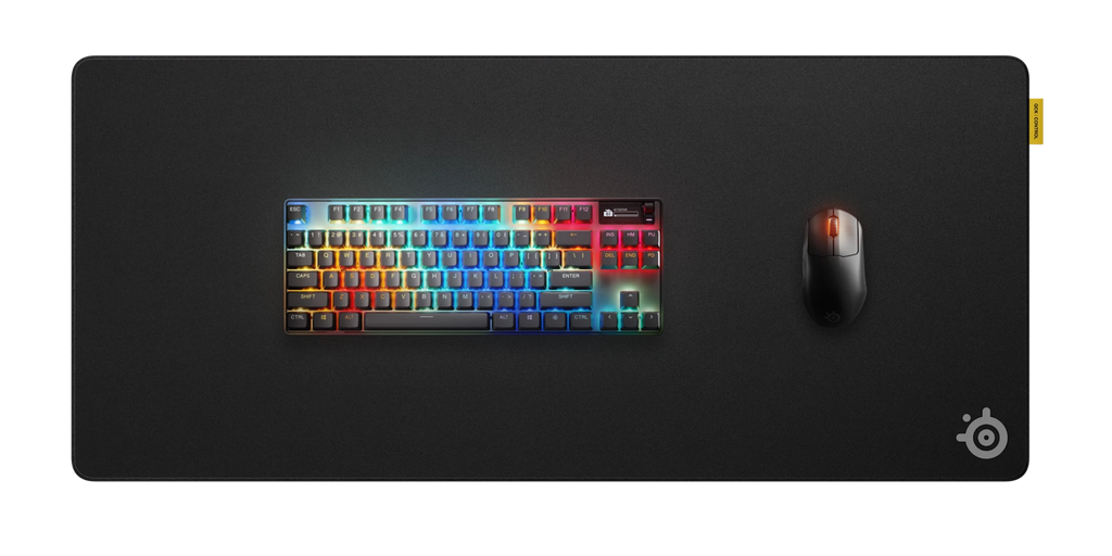 SteelSeries QCK Performance - XL - Control Hard Textured Soft Stitched Edges SteelSeries QCK Performance - XL - Control Hard Textured Soft Stitched Edges