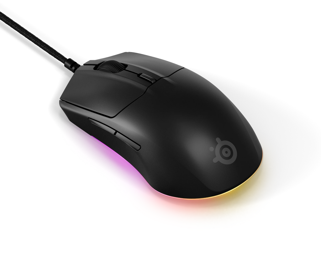 SteelSeries RIVAL 3 GEN 2, Through Move Core Prism RGB - Black