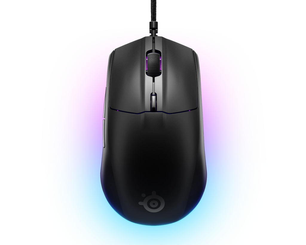 SteelSeries RIVAL 3 GEN 2, Through Move Core Prism RGB - Black SteelSeries RIVAL 3 GEN 2, Through Move Core Prism RGB - Black