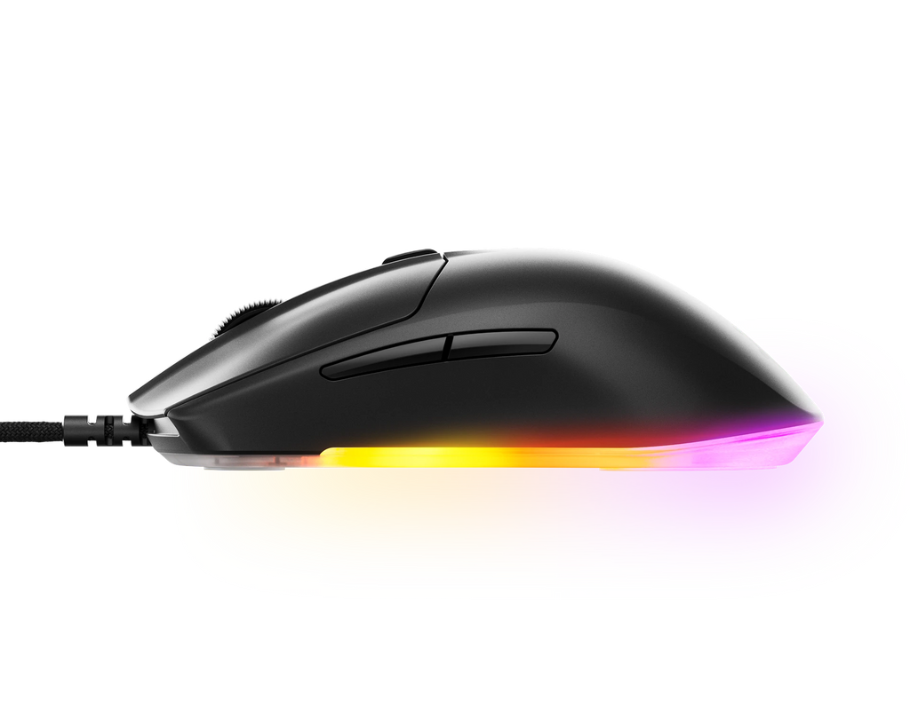 SteelSeries RIVAL 3 GEN 2, Through Move Core Prism RGB - Black SteelSeries RIVAL 3 GEN 2, Through Move Core Prism RGB - Black