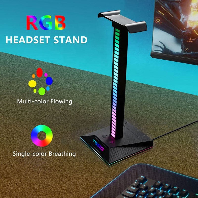 Twisted Minds RGB Headset Stand – Black