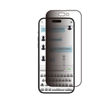 SwitchEasy Vetro Privacy iPhone 14 6.7 Pro Anti-Smudge Stain-Resistant - Clear