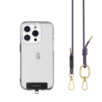 SWITCHEASY STRAP+STRAP CARD- 6mm for iPhone Adjustable Lengths Extraordinary metal design- Very Peri SWITCHEASY STRAP+STRAP CARD- 6mm for iPhone Adjustable Lengths Extraordinary metal design- Very Peri
