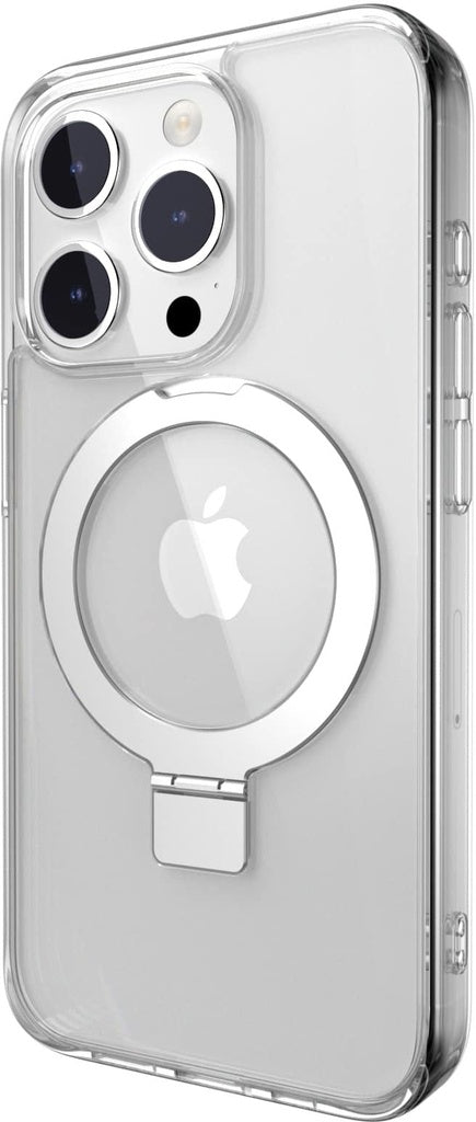Switcheasy MagStand Magsafe Protective case with stand For iPhone 15 6.1 Pro - Transparent