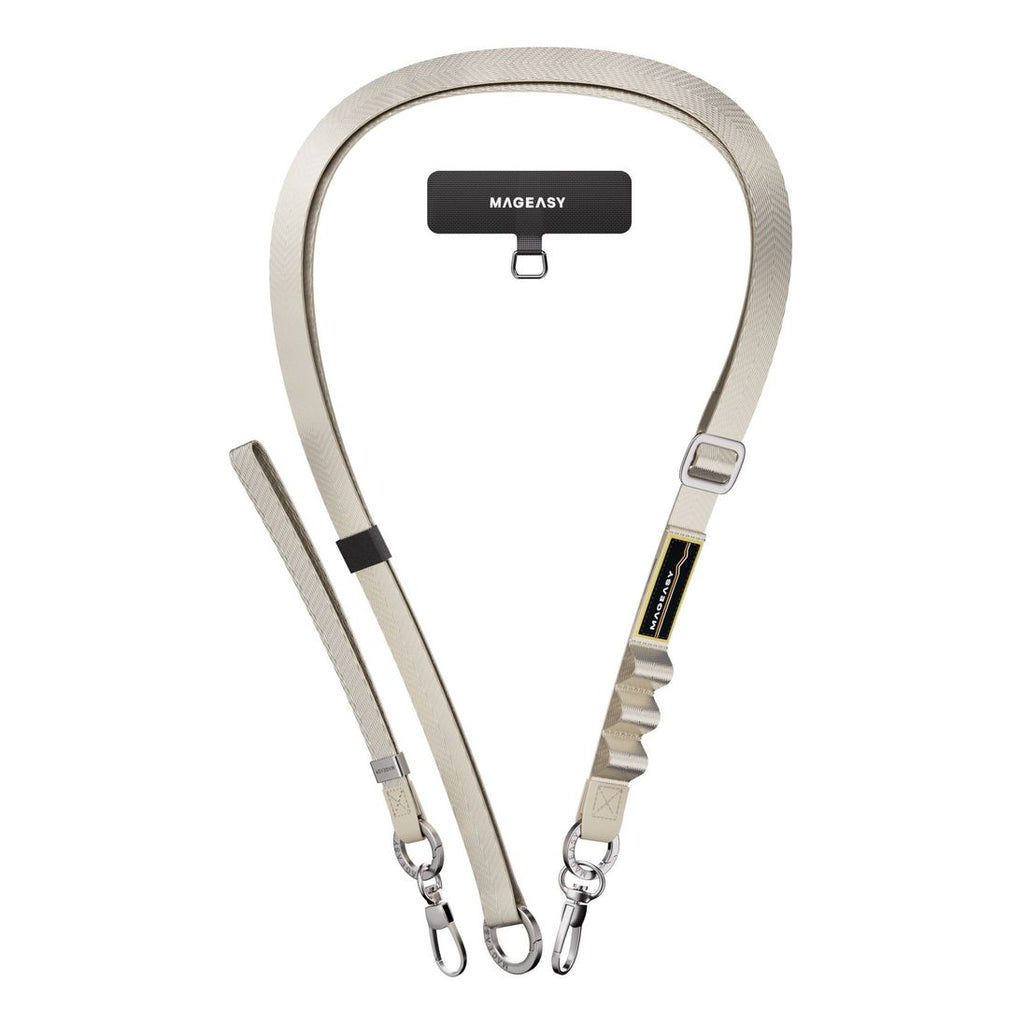 SWITCHEASY 2-in-1 Utility Strap 20mm for iPhone - Starlight SWITCHEASY 2-in-1 Utility Strap 20mm for iPhone - Starlight