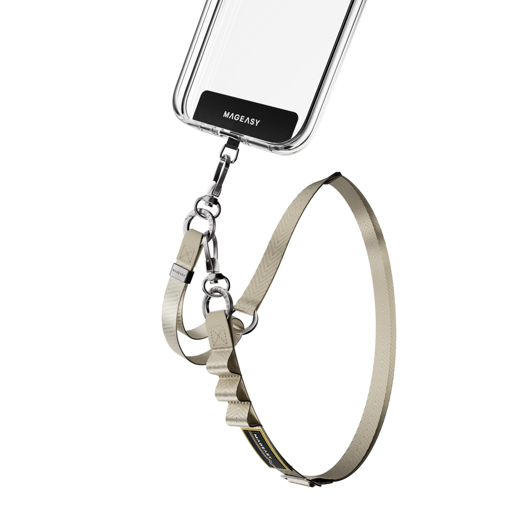 SWITCHEASY 2-in-1 Utility Strap 20mm for iPhone - Starlight SWITCHEASY 2-in-1 Utility Strap 20mm for iPhone - Starlight