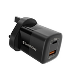 SWITCHEASY Power Buddy 40W GaN Fast Charging Wall Charger 2Port USBC x 1 USBA x 1 UK