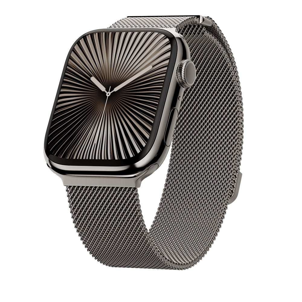 Mageasy Milanese Watch Loop For Apple Watch S4~S10 44/45/46/49Mm-Natural Mageasy Milanese Watch Loop For Apple Watch S4~S10 44/45/46/49Mm-Natural