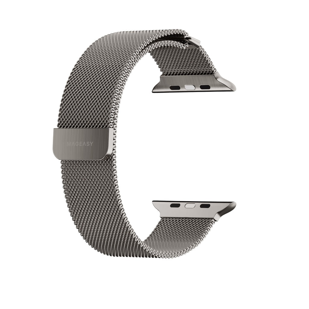 Mageasy Milanese Watch Loop For Apple Watch S4~S10 44/45/46/49Mm-Natural Mageasy Milanese Watch Loop For Apple Watch S4~S10 44/45/46/49Mm-Natural