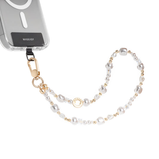 SwitchEasy Mageasy Beaded Wrist Strap + Strap Card Snap Hook SwitchEasy Mageasy Beaded Wrist Strap + Strap Card Snap Hook