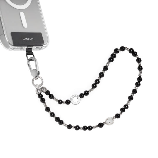 SwitchEasy Mageasy Beaded Wrist Strap + Strap Card Snap Hook SwitchEasy Mageasy Beaded Wrist Strap + Strap Card Snap Hook