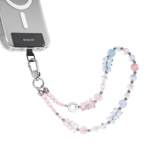 SwitchEasy Mageasy Beaded Wrist Strap + Strap Card Snap Hook SwitchEasy Mageasy Beaded Wrist Strap + Strap Card Snap Hook