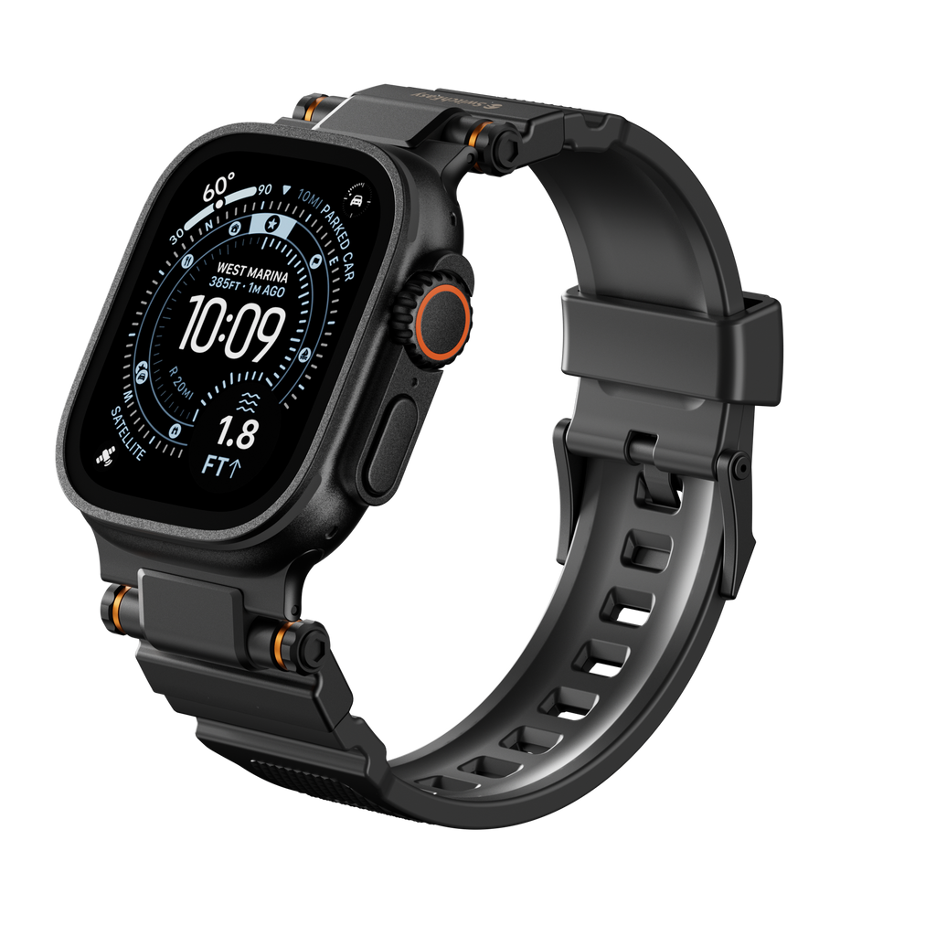 SWITCHEASY RUGGED SILICONE WATCH BAND FOR APPLE WATCH 44/45 /46/49MM SWITCHEASY RUGGED SILICONE WATCH BAND FOR APPLE WATCH 44/45 /46/49MM
