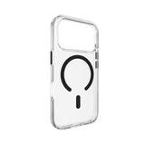 MAGEASY Bright Magsafe Clear Case iPhone 17 / 18 - Transparent Slate Ring