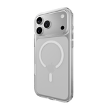 MAGEASY Bright Magsafe Clear Case iPhone 17 /18 - Transparent White Ring
