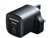 Microdia SmartCube Charger  30W Power with Type-C Port