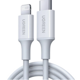UGREEN Lightning To Type-C 2.0 Male Cable  White (1M)