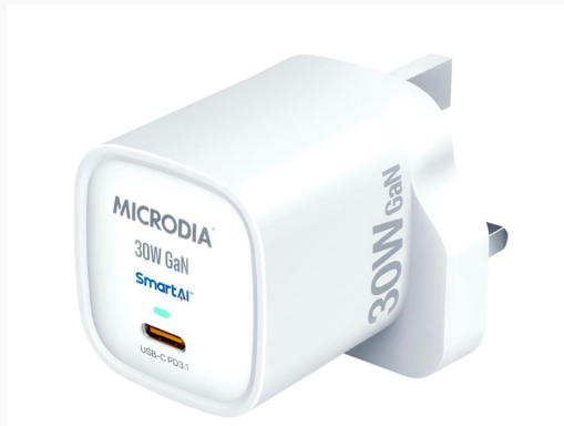 Microdia SmartCube Charger 30W Power with Type-C Port Microdia SmartCube Charger 30W Power with Type-C Port