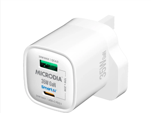 MICRODIA SMART CUBE NANO 35WPD 2 PORT MATTE MICRODIA SMART CUBE NANO 35WPD 2 PORT MATTE