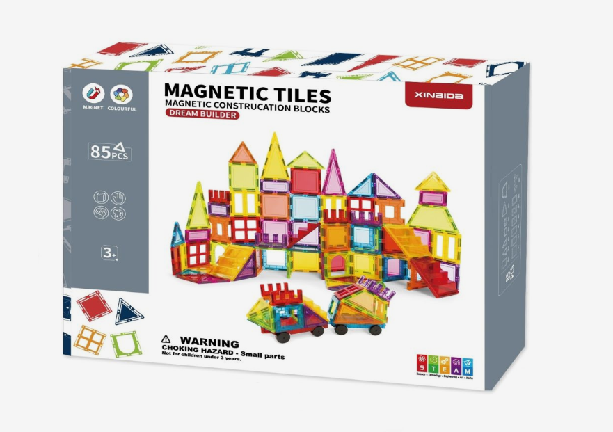 Magnetic Construction Blocks - 85 pcs Magnetic Construction Blocks - 85 pcs