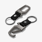 Spigen Carabiner With KeyRing (2P) - Gun Metal