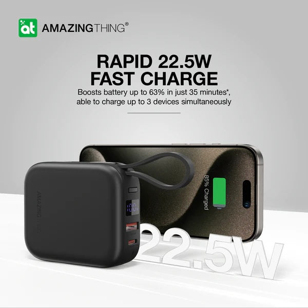 AMAZING THING THUNDER GO 10000mAh POWER BANK AMAZING THING THUNDER GO 10000mAh POWER BANK