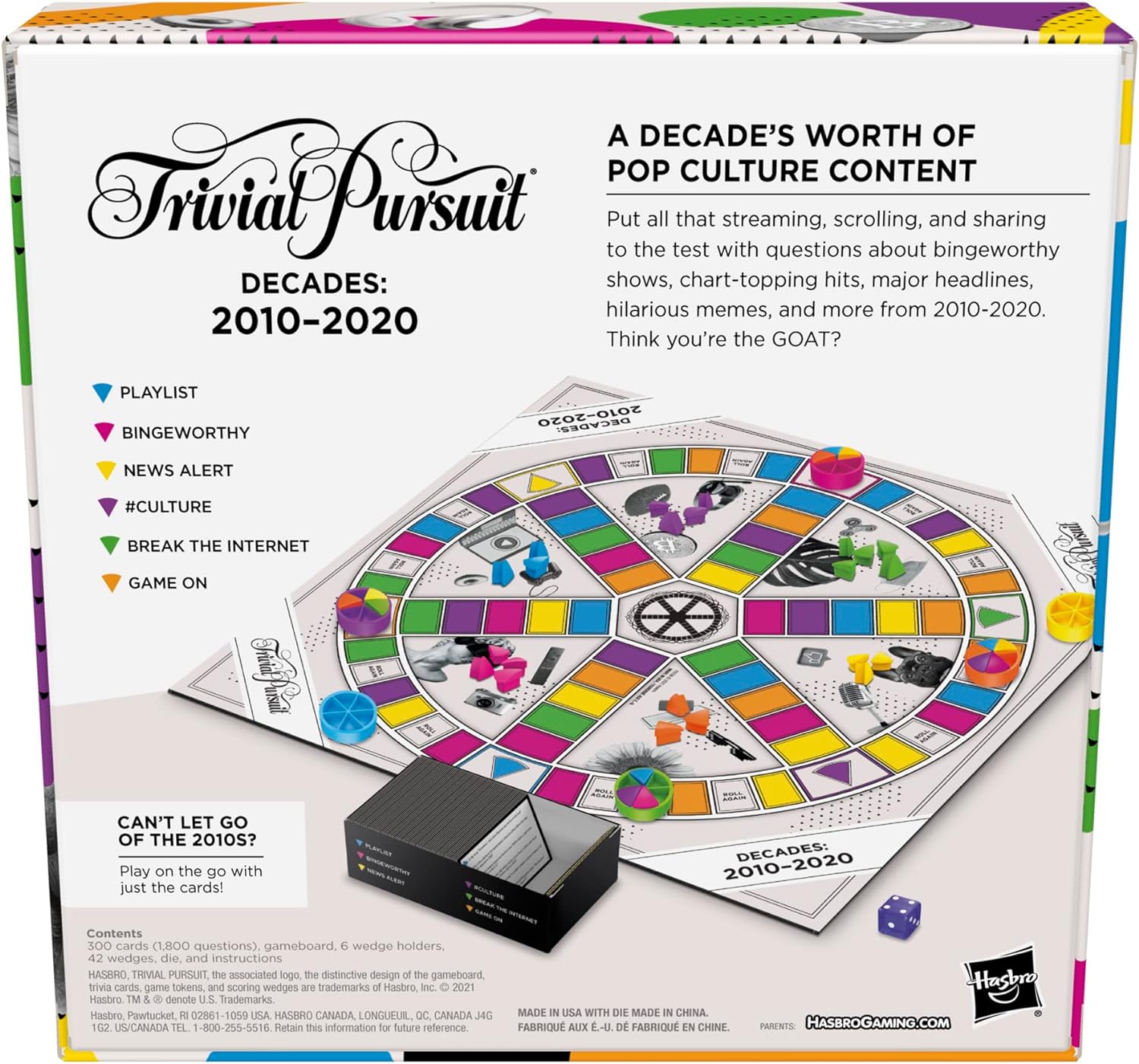 Hasbro Gaming - Trivial Pursuit Decades 2010 to 2020
