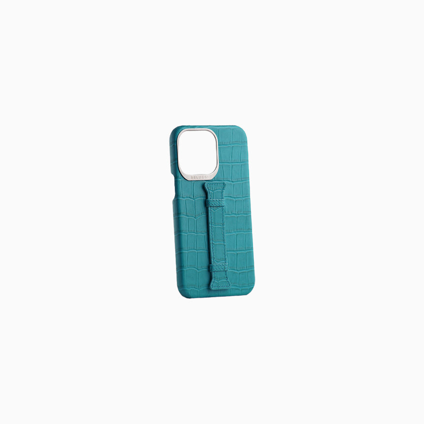 Beluggi Croco Leather Strap Case For iPhone 14 Series