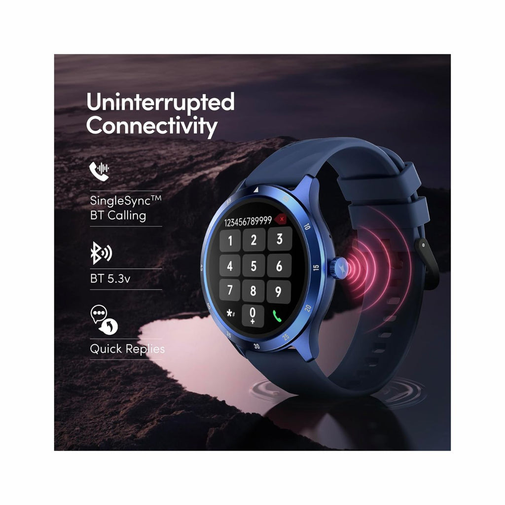 Titan Fastrack Jupiter Flex Smart Watch - Blue Titan Fastrack Jupiter Flex Smart Watch - Blue