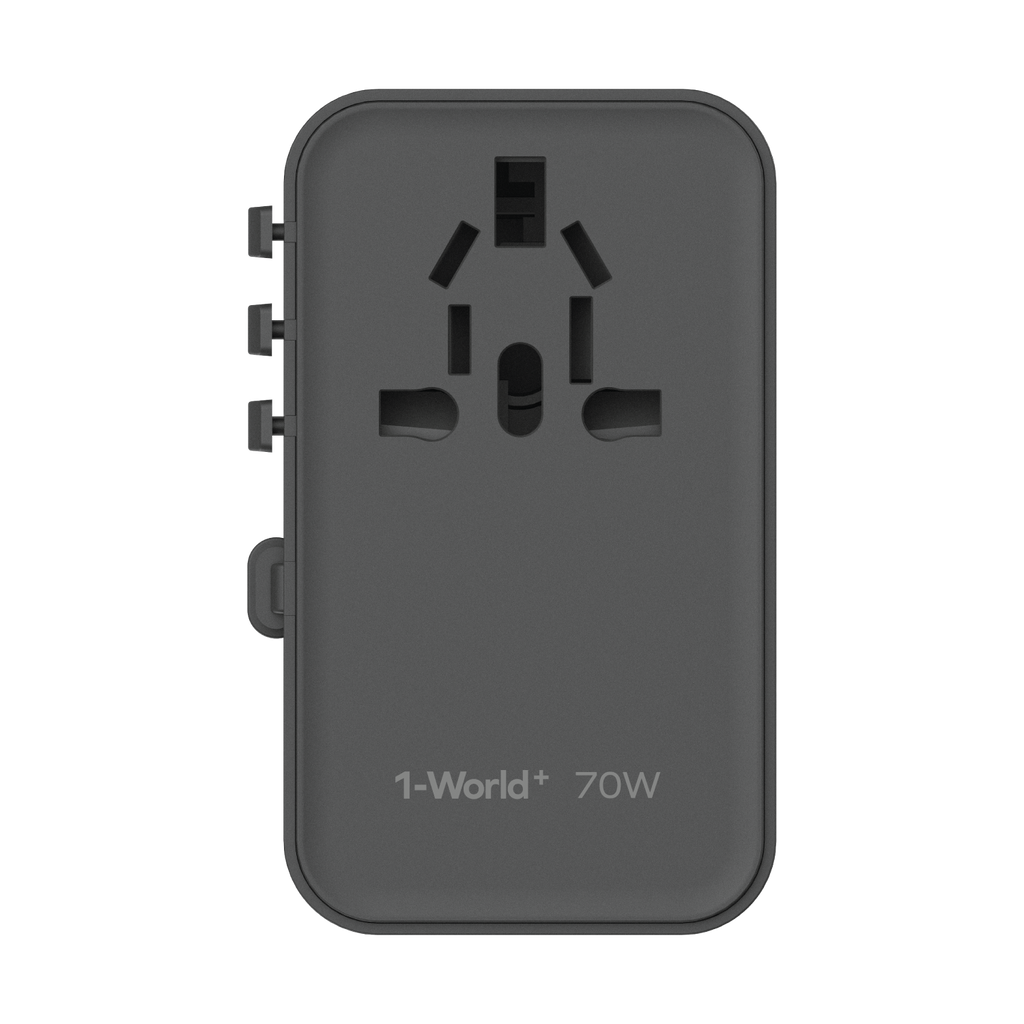 Momax 1-World+ 3-Ports Travel Charger Momax 1-World+ 3-Ports Travel Charger