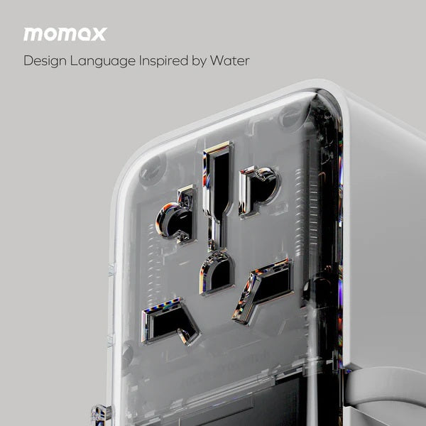 MOMAX 1-WORLD FLOW 35W 4 PORT TRAVEL ADAPTOR MOMAX 1-WORLD FLOW 35W 4 PORT TRAVEL ADAPTOR
