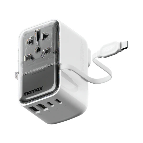 MOMAX 1-WORLD FLOW 35W 4 PORT TRAVEL ADAPTOR MOMAX 1-WORLD FLOW 35W 4 PORT TRAVEL ADAPTOR
