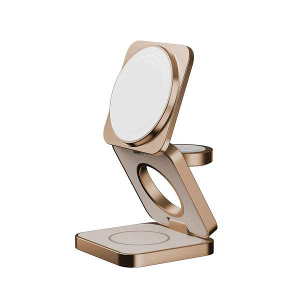 MOMAX Q2 MAG GO Qi 2 15W 3 in 1 Magnetic Wireless Charging MOMAX Q2 MAG GO Qi 2 15W 3 in 1 Magnetic Wireless Charging