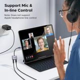 UGREEN 2-in-1 USB C Headphone & Charge Adapter