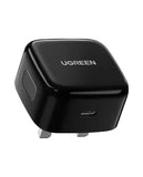 UGREEN USB-C 20W PD Charger (UK) Black