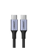 UGREEN Type C 2.0 Male To Type C 2.0 Male 5A Data Cable BLACK