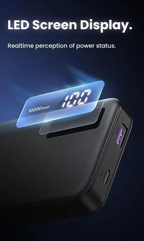 UGREEN Power bank 10000mAh 20W PD USB Type C + USB A UGREEN Power bank 10000mAh 20W PD USB Type C + USB A