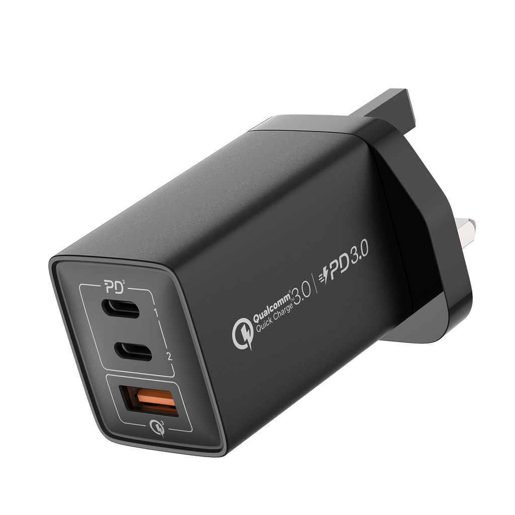 Momax OnePlug 3-Ports Charger (GaN 67W) Momax OnePlug 3-Ports Charger (GaN 67W)