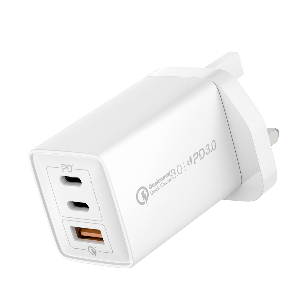 Momax OnePlug 3-Ports Charger (GaN 67W) Momax OnePlug 3-Ports Charger (GaN 67W)