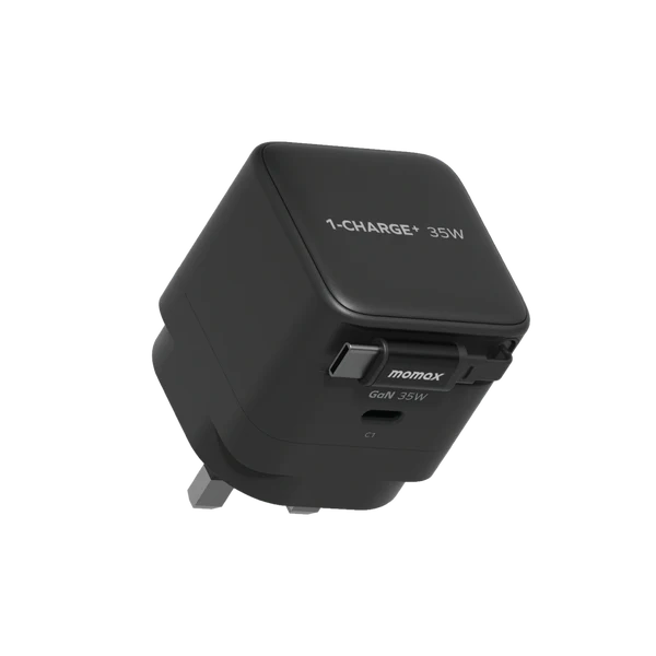 MOMAX 1-CHARGE 35W GAN 1 PORT CHARGER MOMAX 1-CHARGE 35W GAN 1 PORT CHARGER